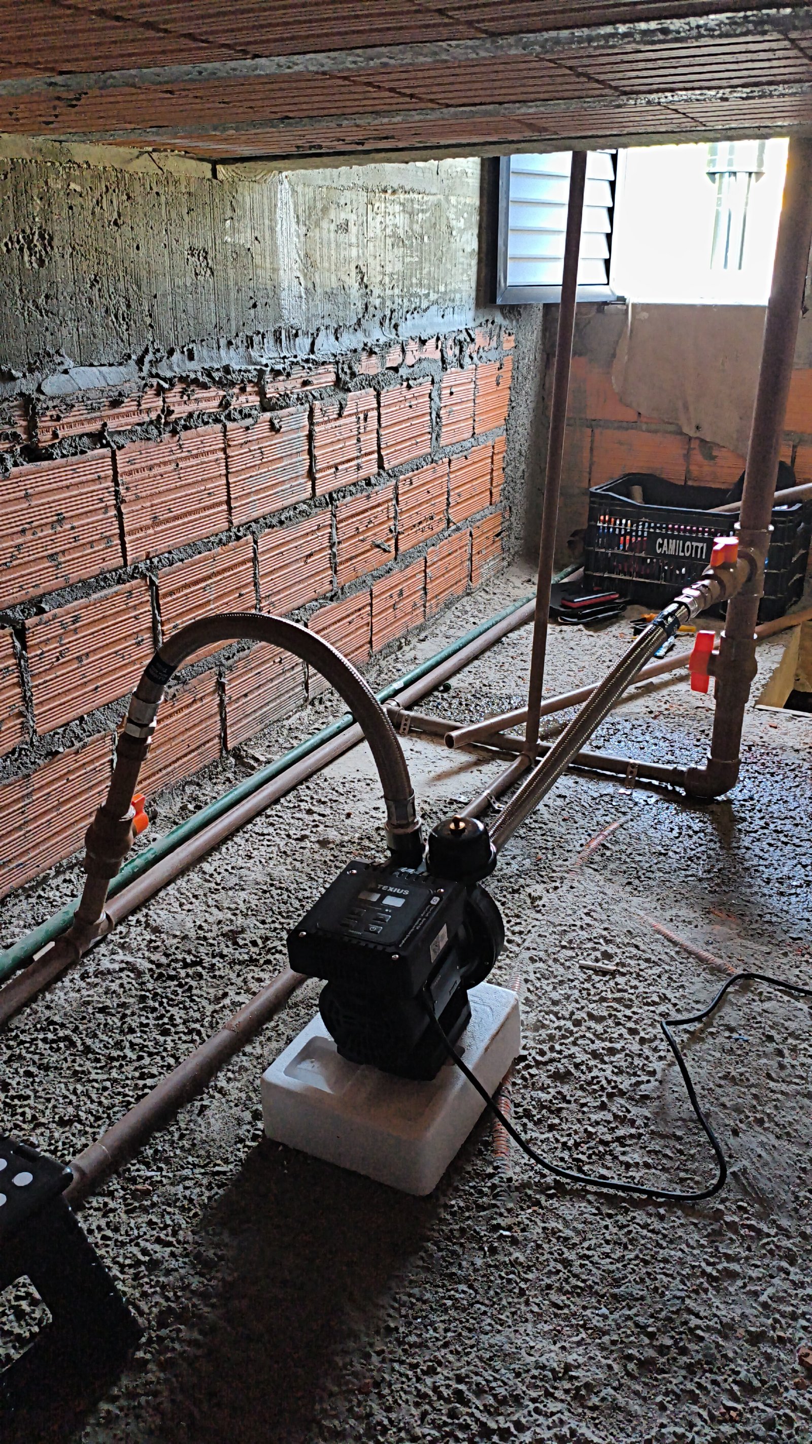Instalação de Pressurizador pela Flex Clean